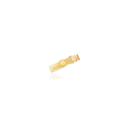 RECTANGULAR BOX CLASP IN YELLOW GOLD 9 KT WIDTH MM.2,7 X LENGTH MM.12