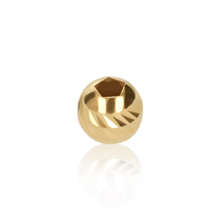 BEAD IN YELLOW GOLD 18 KT DIAMETER MM.12