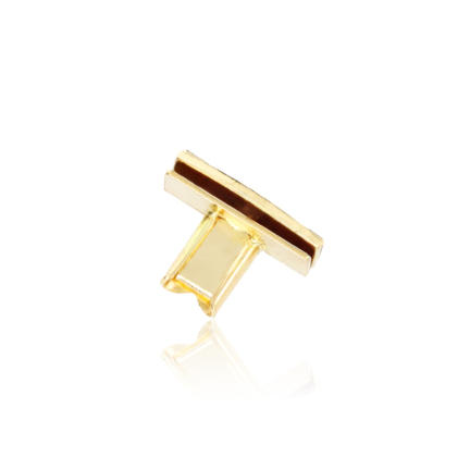 BOX CLASP IN YELLOW GOLD 14 KT TONGUE WIDTH MM.5,5 X LENGTH MM.14